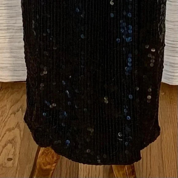 Niteline by Della Roufogali Black Sequin Evening Gown - Picture 5 of 15